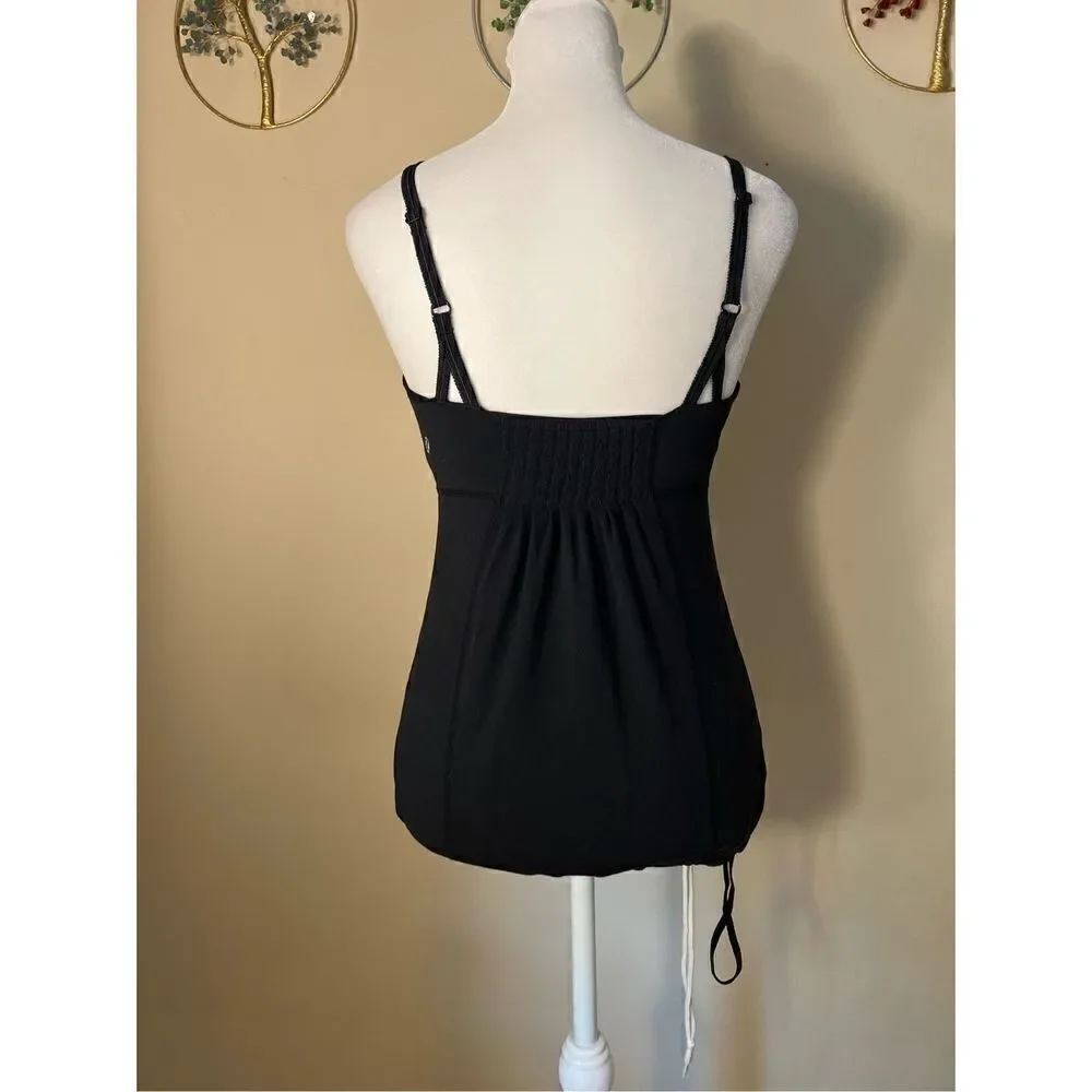 Lululemon Black Fouette Dance Athletic Tank Size 4